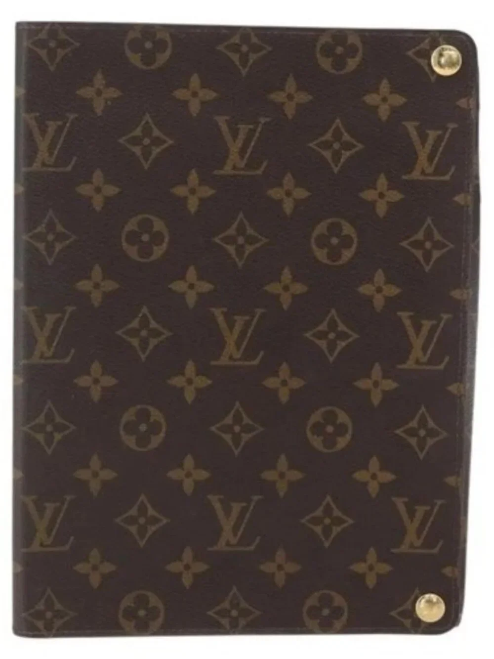 LOUIS VUITTON Monogram Etui iPad Case M93803 LV Auth 165646